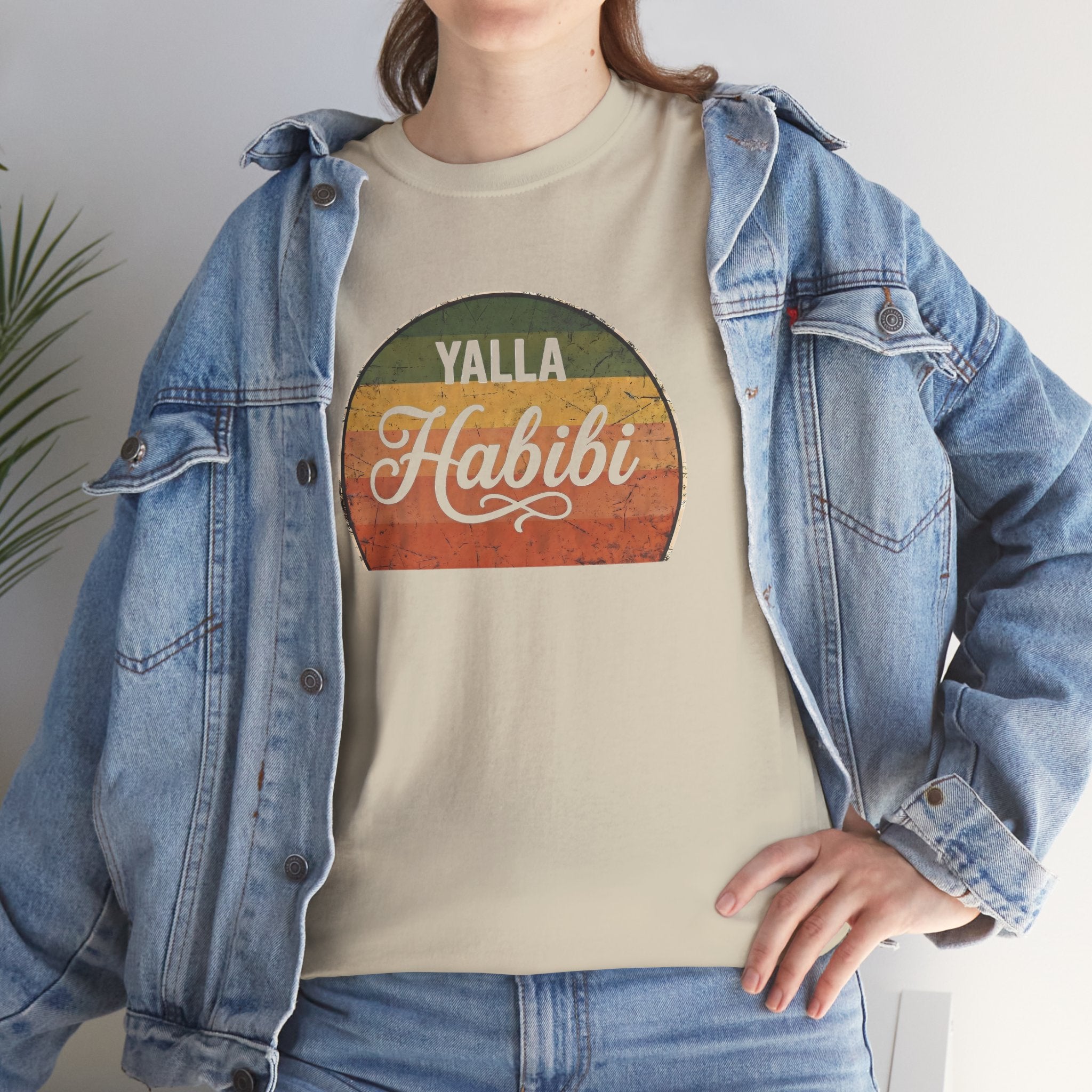 Yalla Habibi Rainbow Tee