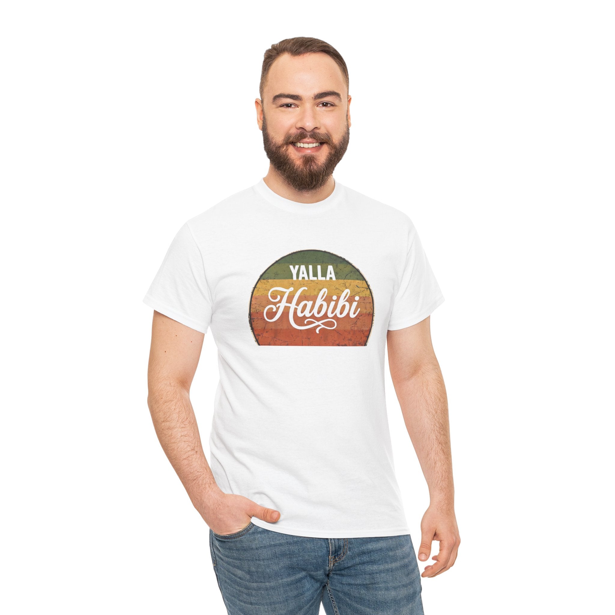 Yalla Habibi Rainbow Tee