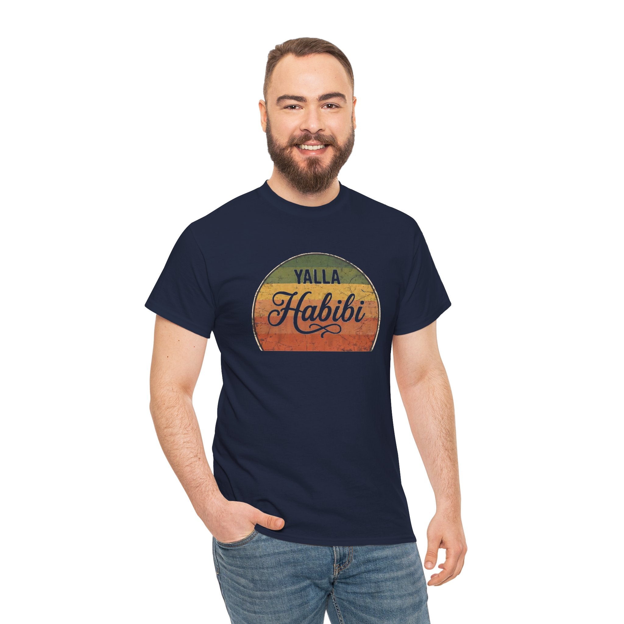Yalla Habibi Rainbow Tee