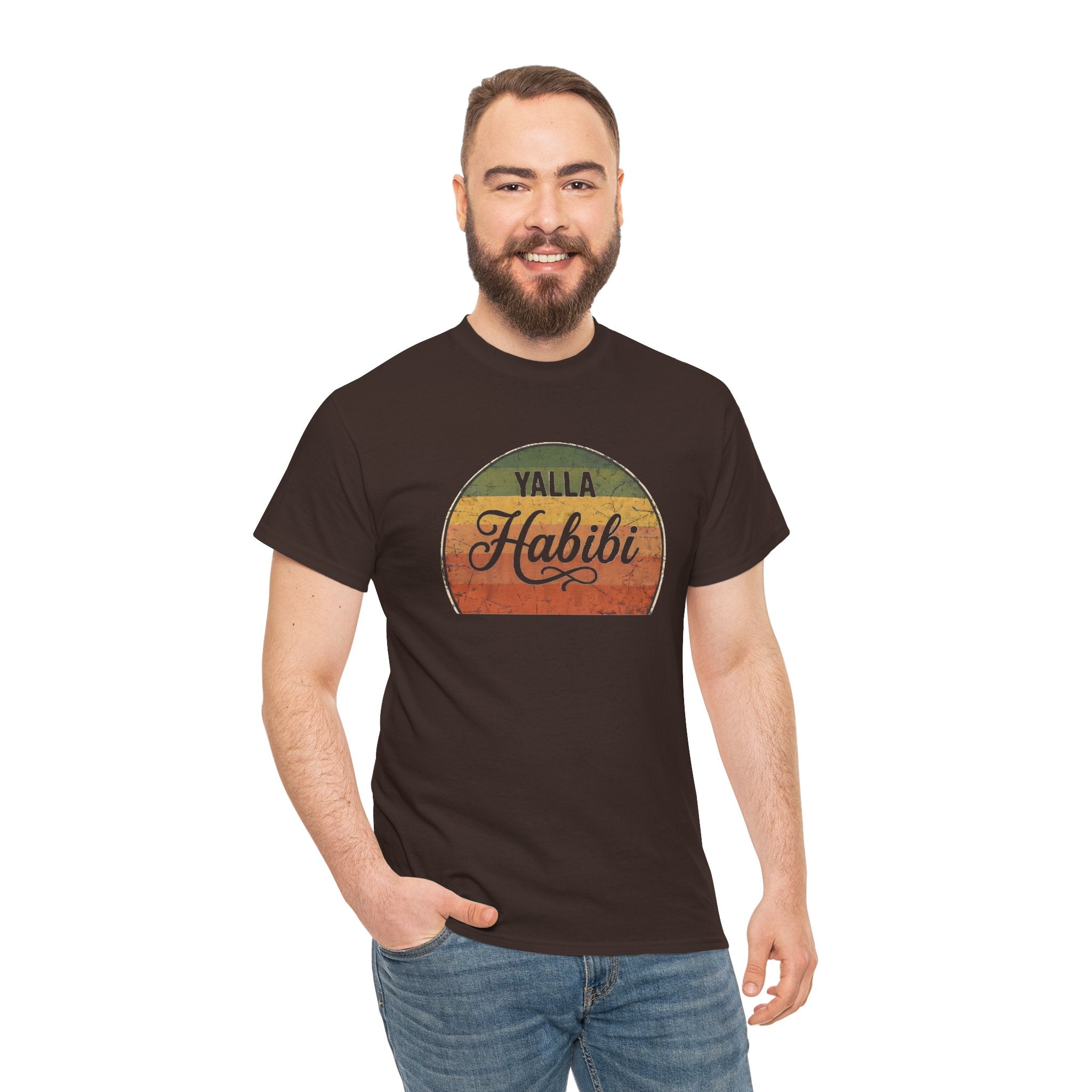 Yalla Habibi Rainbow Tee