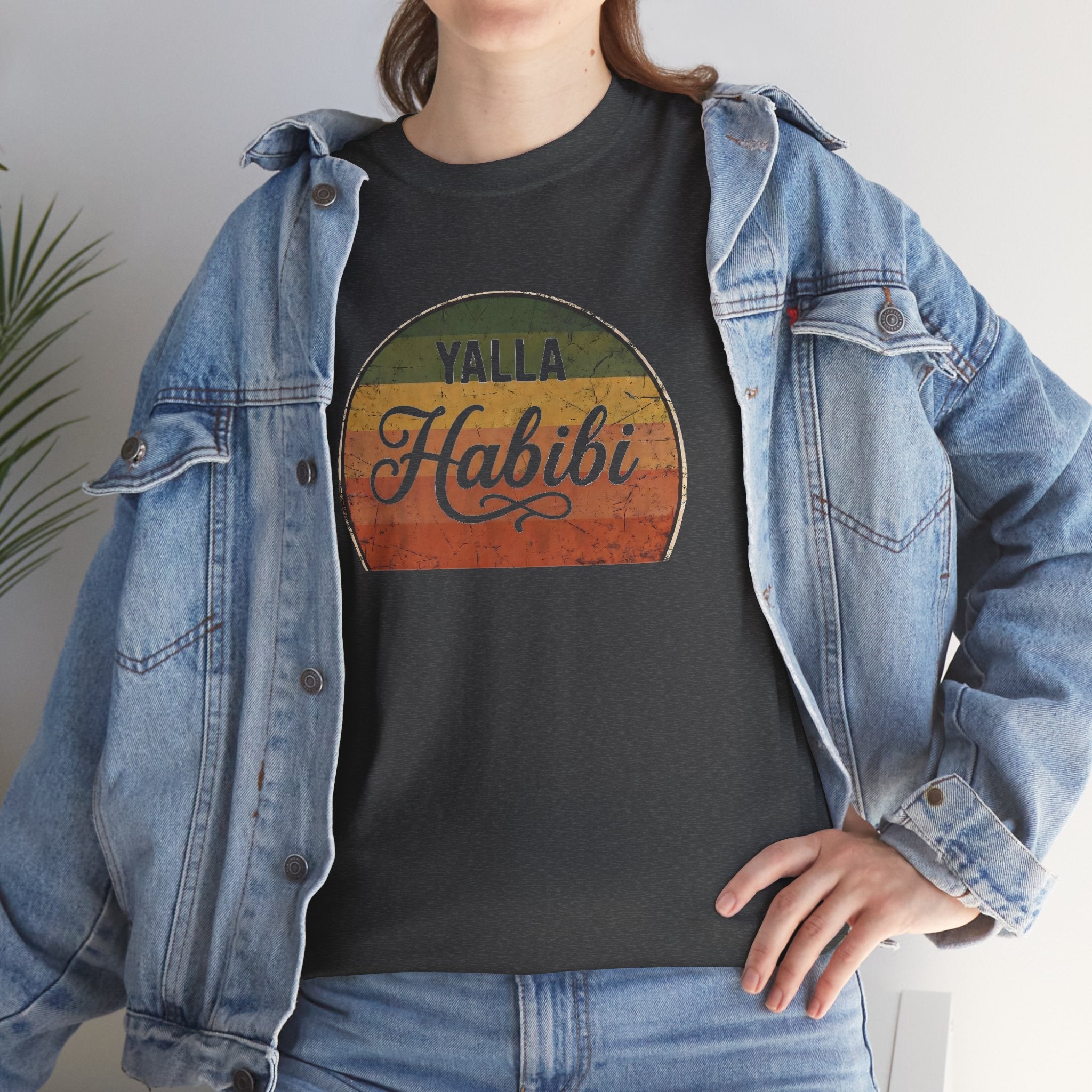Yalla Habibi Rainbow Tee