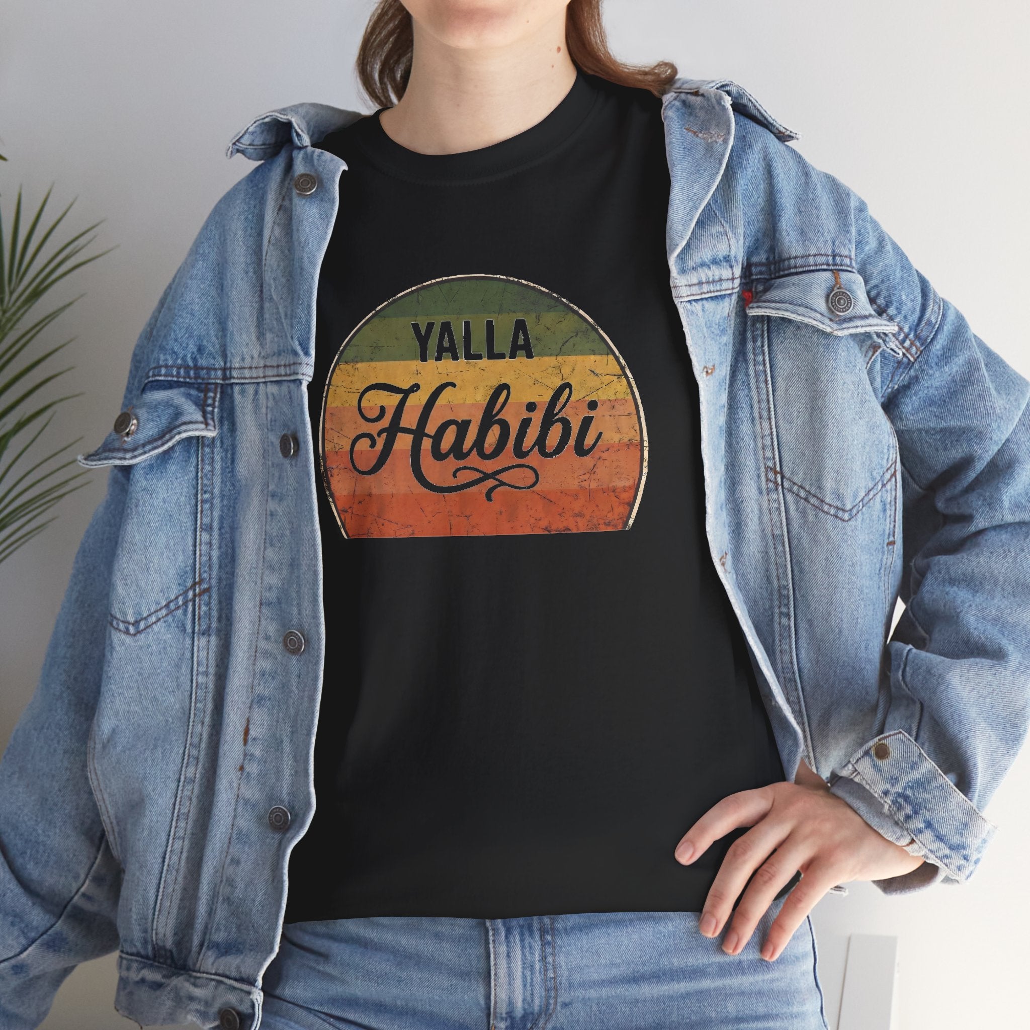Yalla Habibi Rainbow Tee