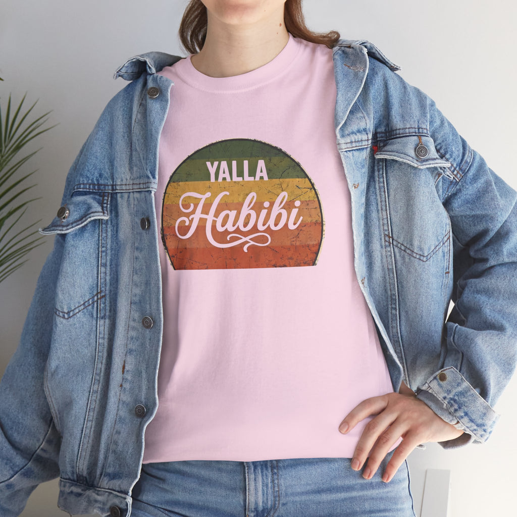 Yalla Habibi Rainbow Tee