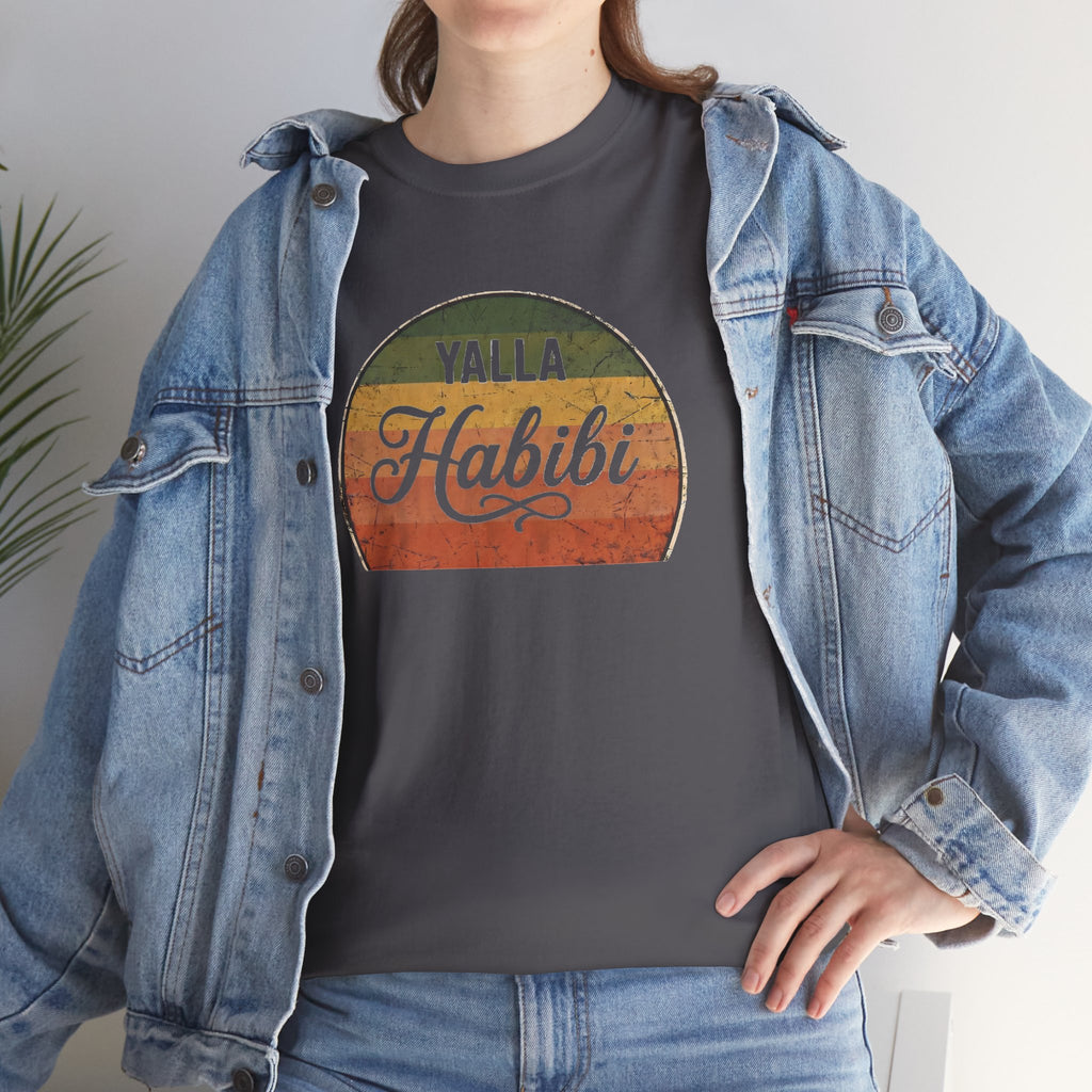 Yalla Habibi Rainbow Tee