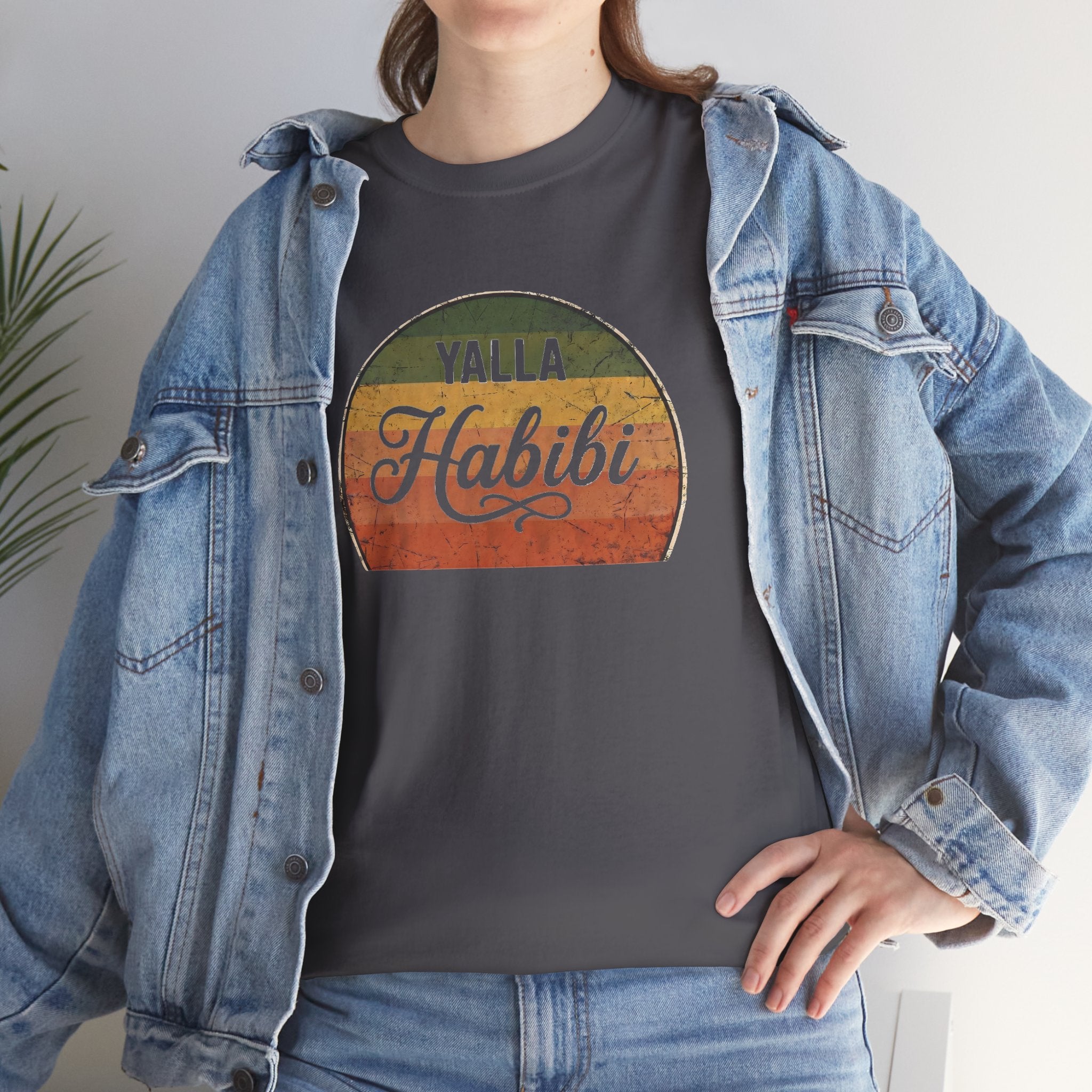 Yalla Habibi Rainbow Tee
