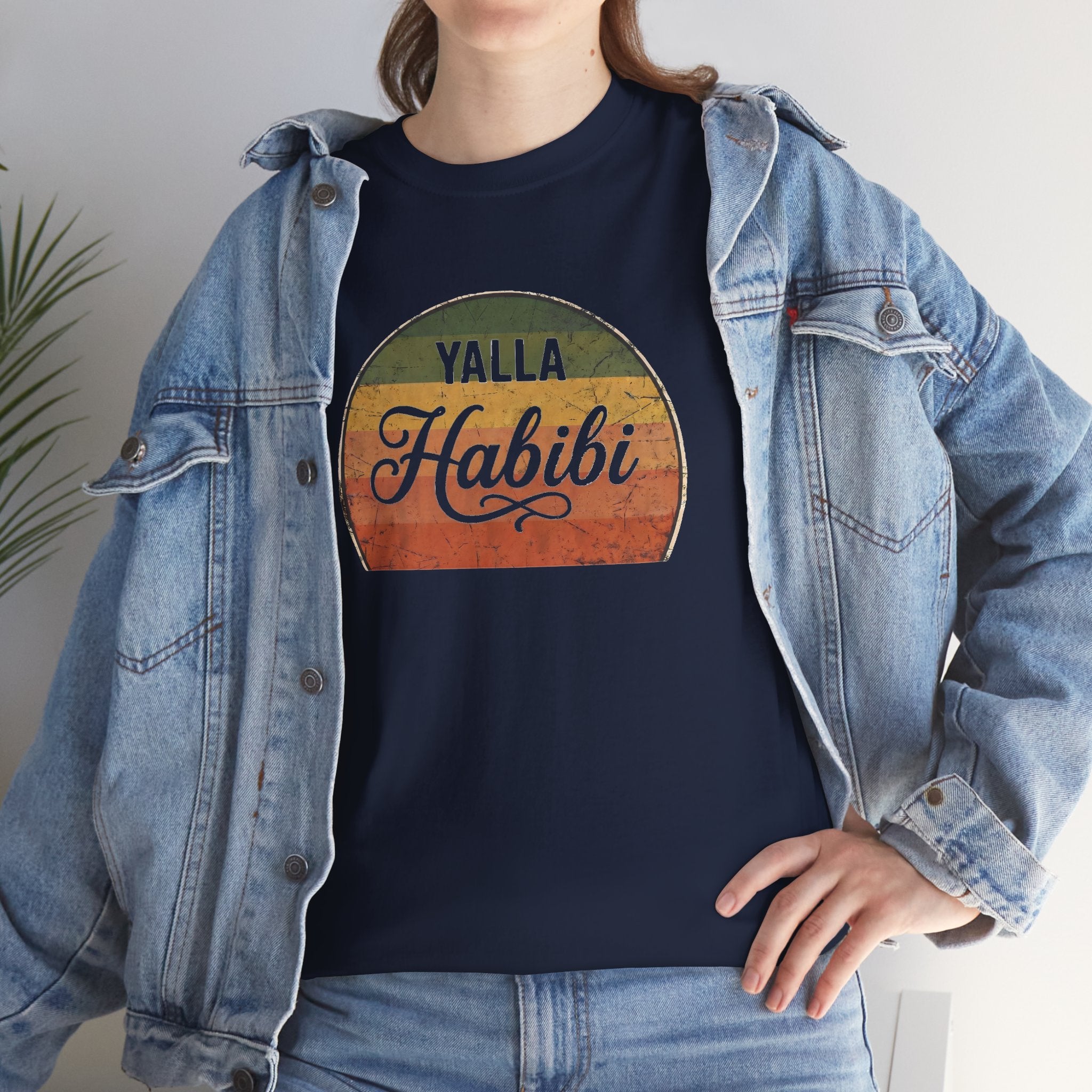 Yalla Habibi Rainbow Tee