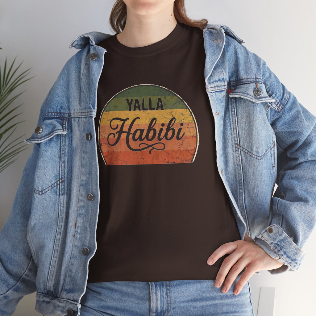 Yalla Habibi Rainbow Tee