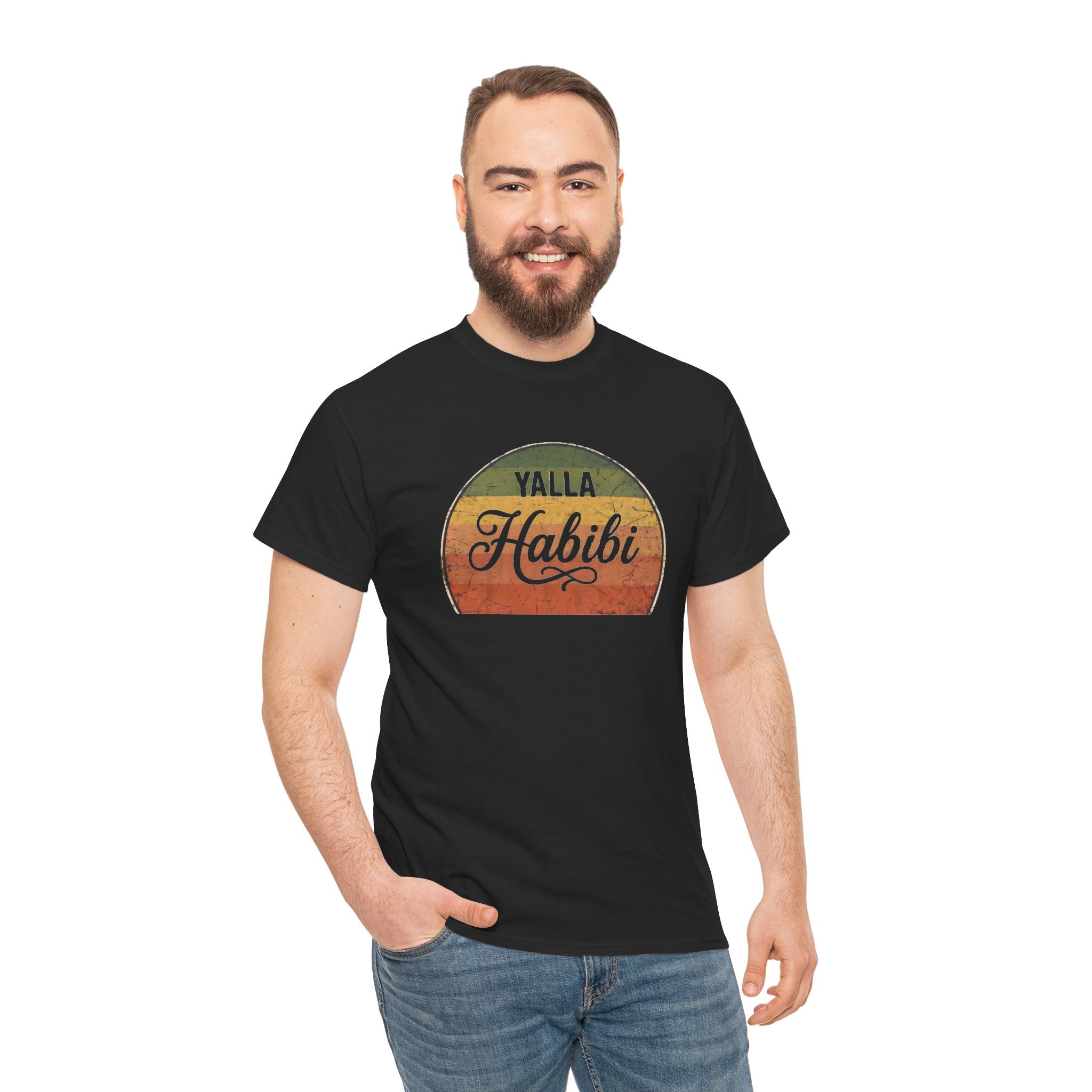 Yalla Habibi Rainbow Tee